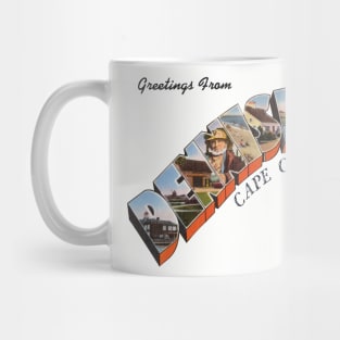 Greetings from Dennisport Cape Cod Mug